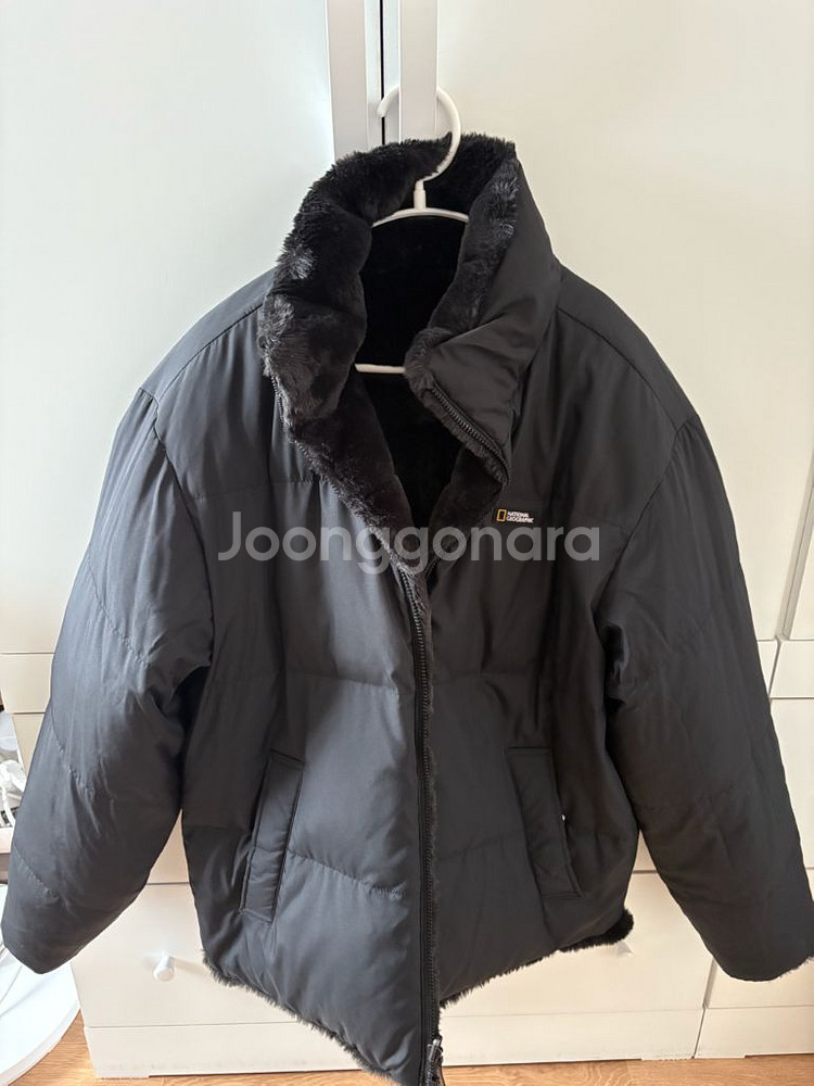 내셔널지오그래픽 양면 리버시블 패딩--1