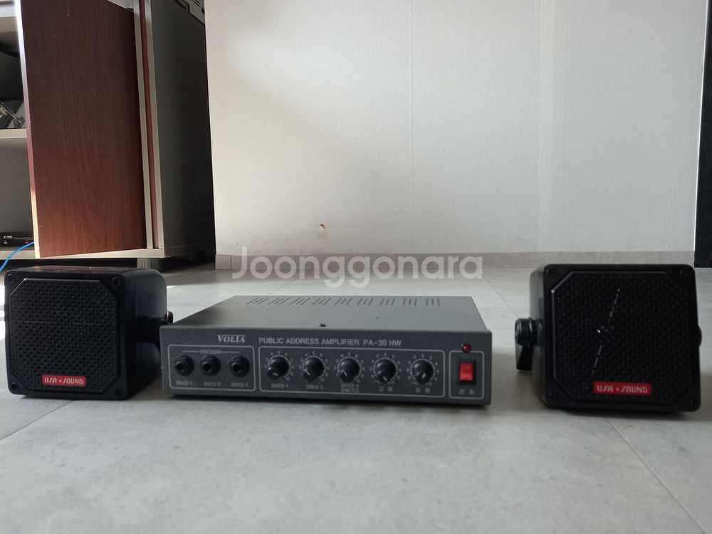 PA-30HW 앰프 + 스피커 세트--1