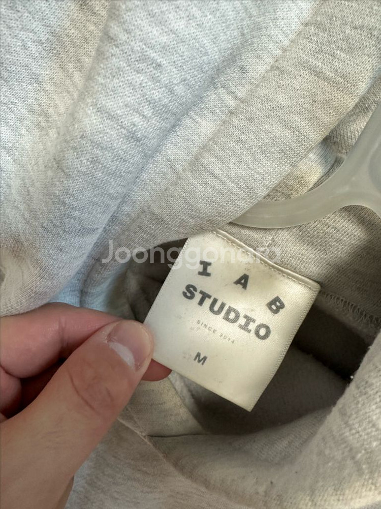 [정품] 아이앱 스튜디오 후드티 m--8