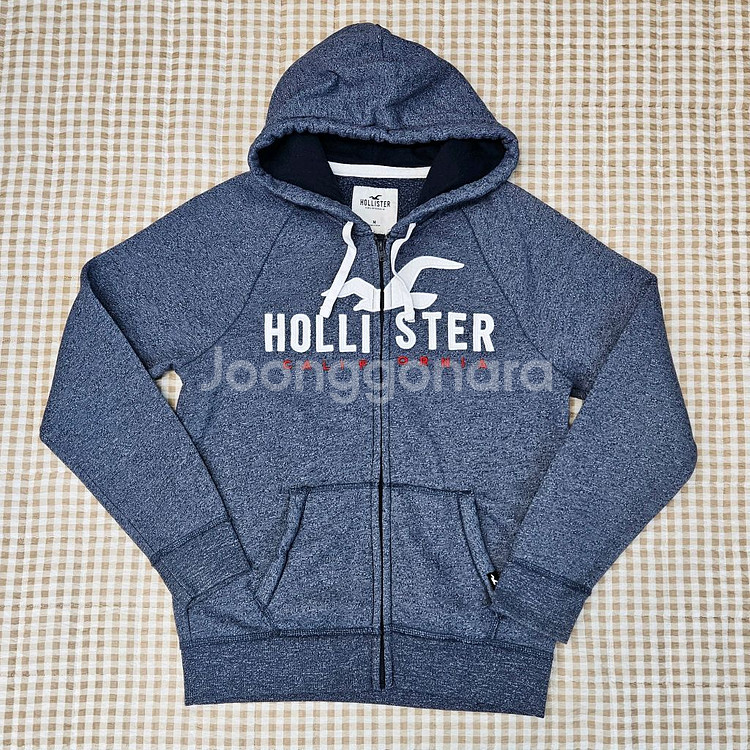 홀리스트 기모 후드집업 자켓 남자100--0