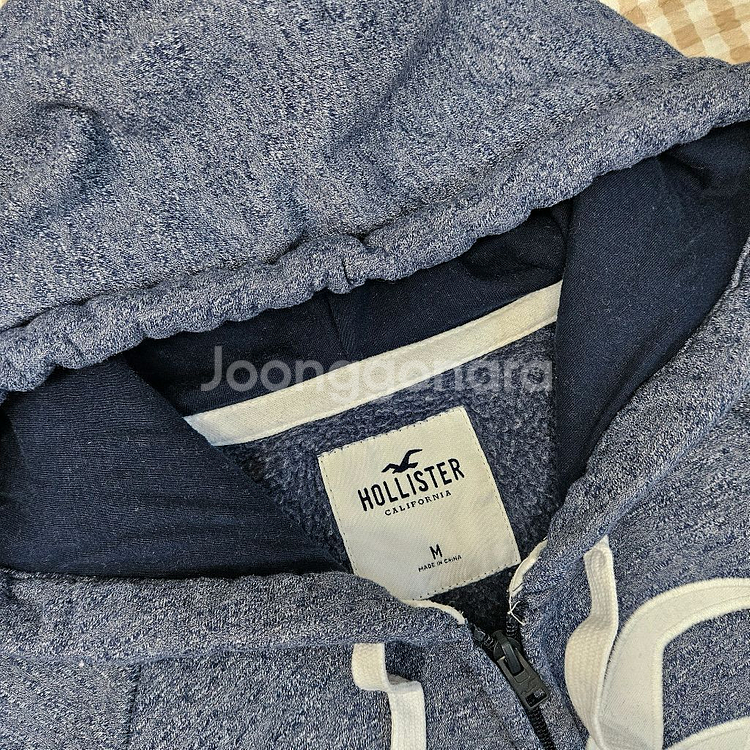 홀리스트 기모 후드집업 자켓 남자100--1