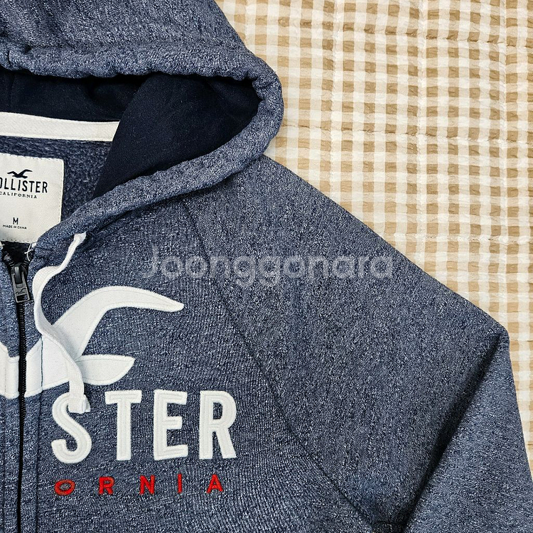 홀리스트 기모 후드집업 자켓 남자100--2