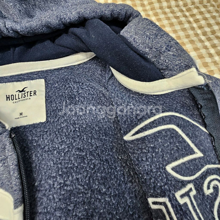 홀리스트 기모 후드집업 자켓 남자100--5