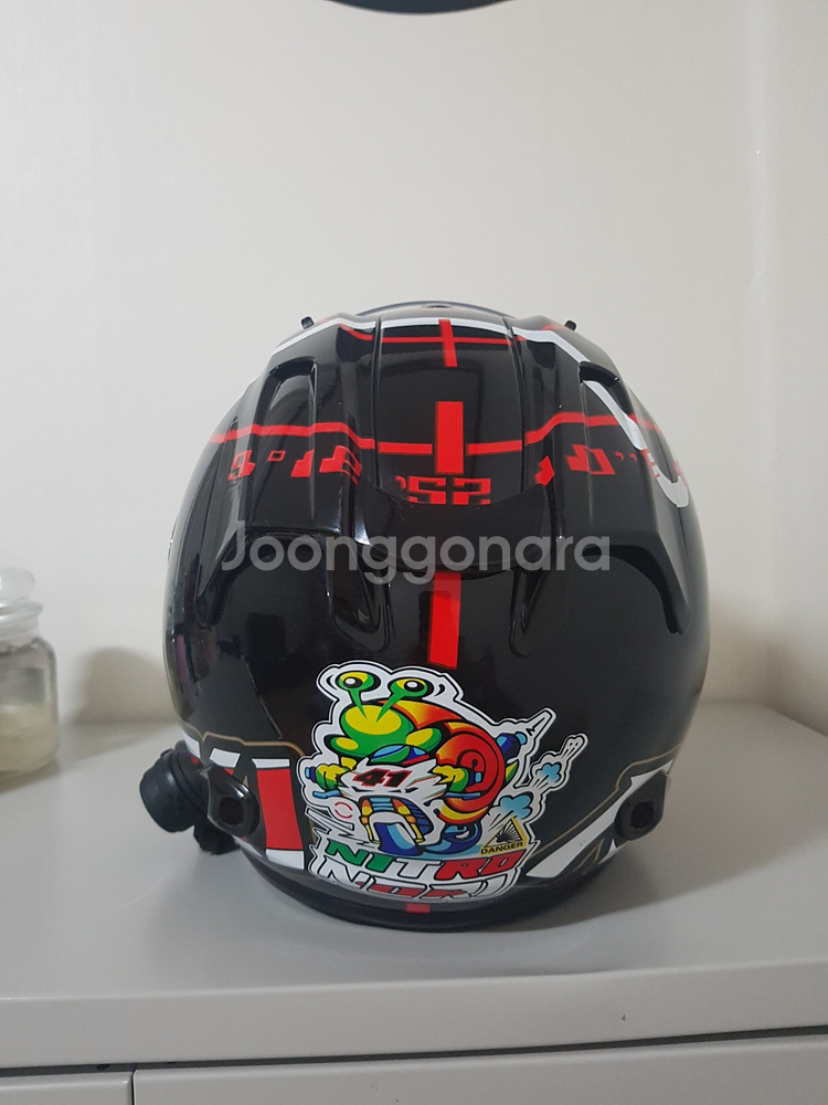 오토바이 헬멧(XXL) + 블루투스 세트 팝니다--3