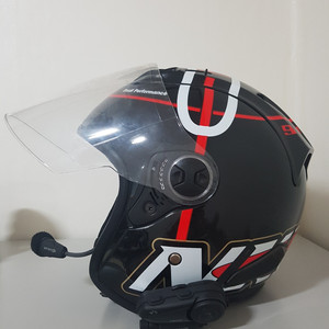 오토바이 헬멧(XXL) + 블루투스 세트 팝니다