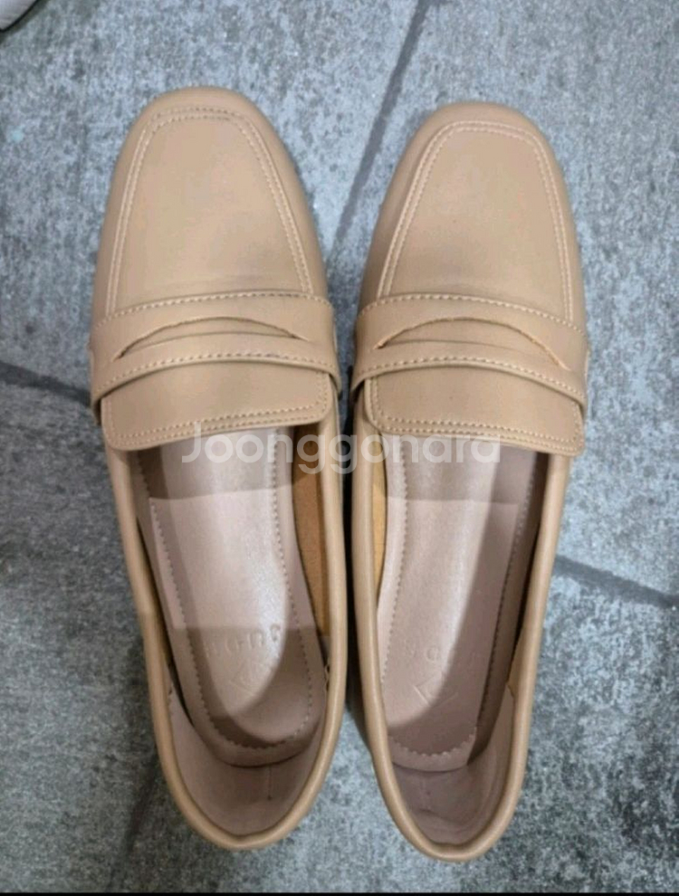 쥬드 베이지 로퍼 여성화 드라이빙슈즈--0