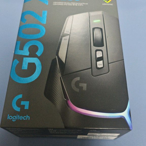 로지텍 G502 X PLUS 무선 게이밍 마우스 블랙