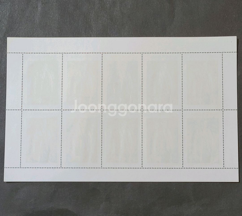 1987년 근대미술시리즈 4집 우표이마동의 남자--2