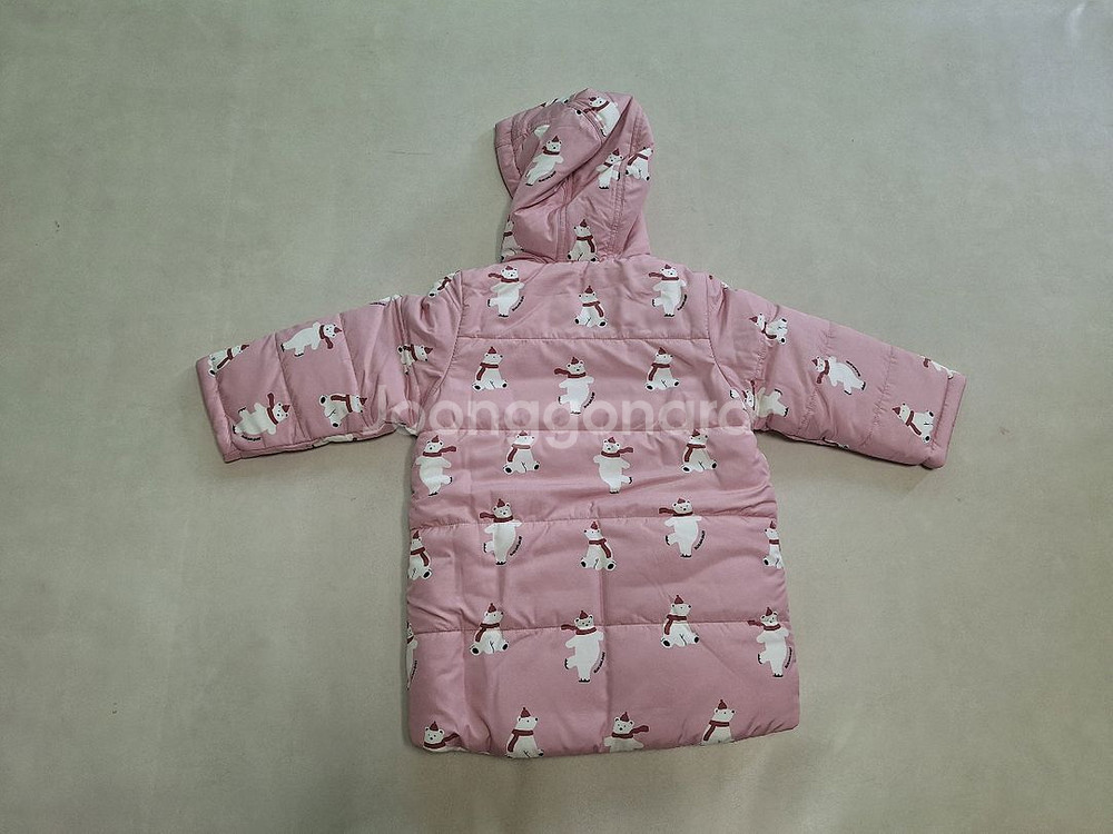 (새상품)블루독 양면 패딩 4세, 110--3