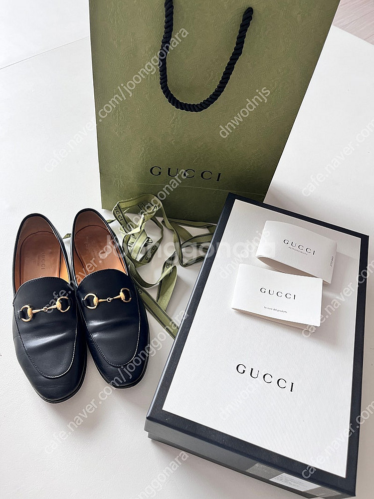 구찌 조르단 로퍼 풀박스 37 사이즈--0