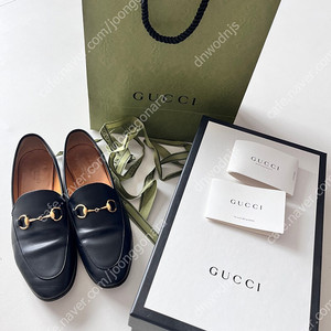 구찌 조르단 로퍼 풀박스 37 사이즈