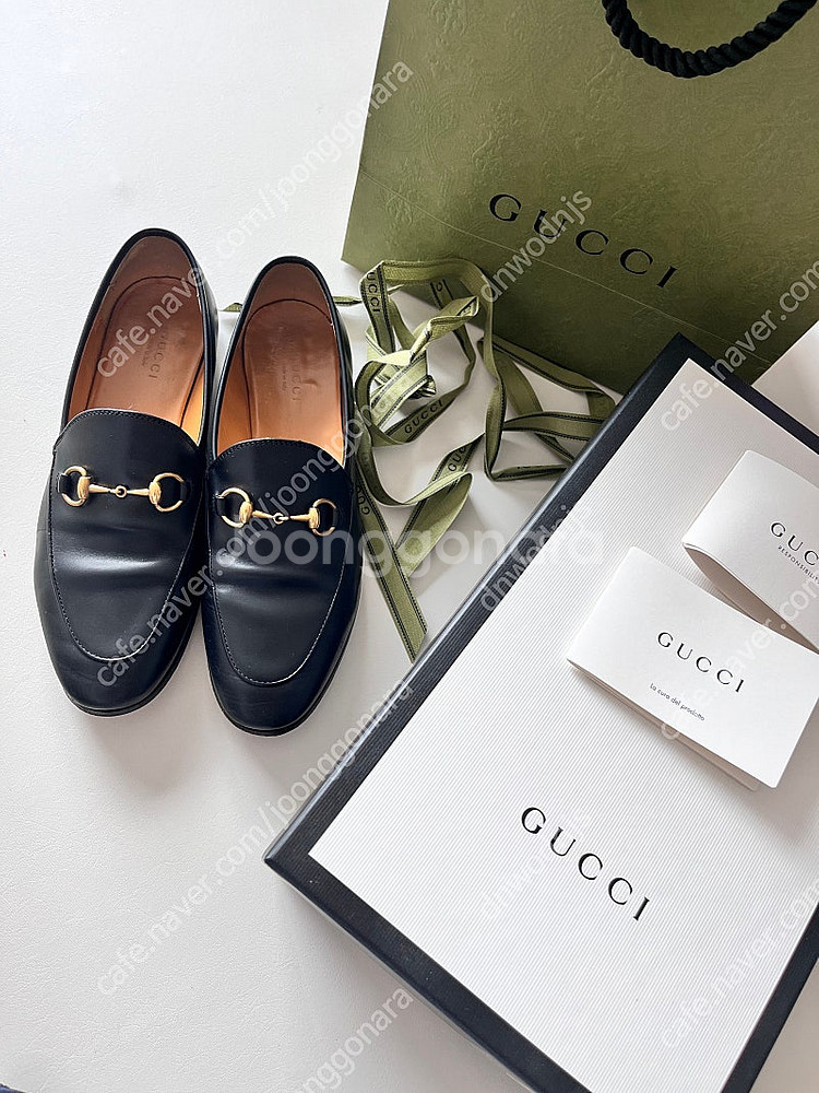 구찌 조르단 로퍼 풀박스 37 사이즈--1