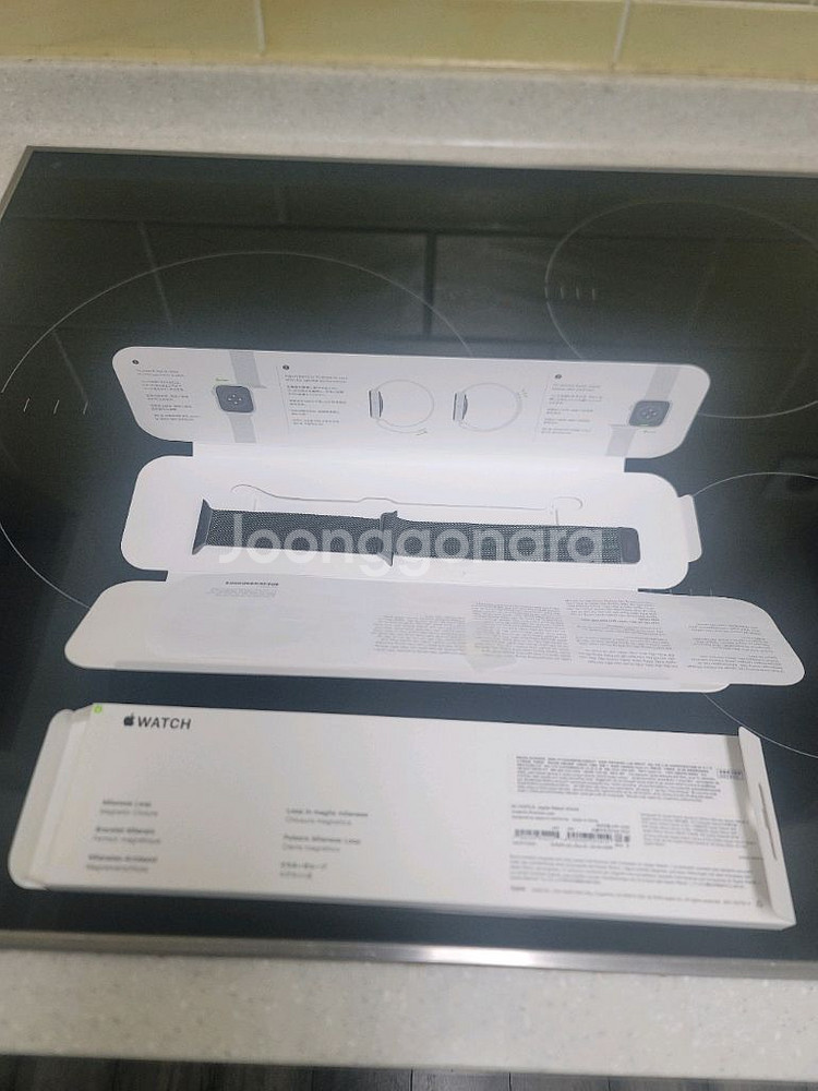 가격인하 정품 애플워치 밀레니즈루프 그라파이트 41mm--0