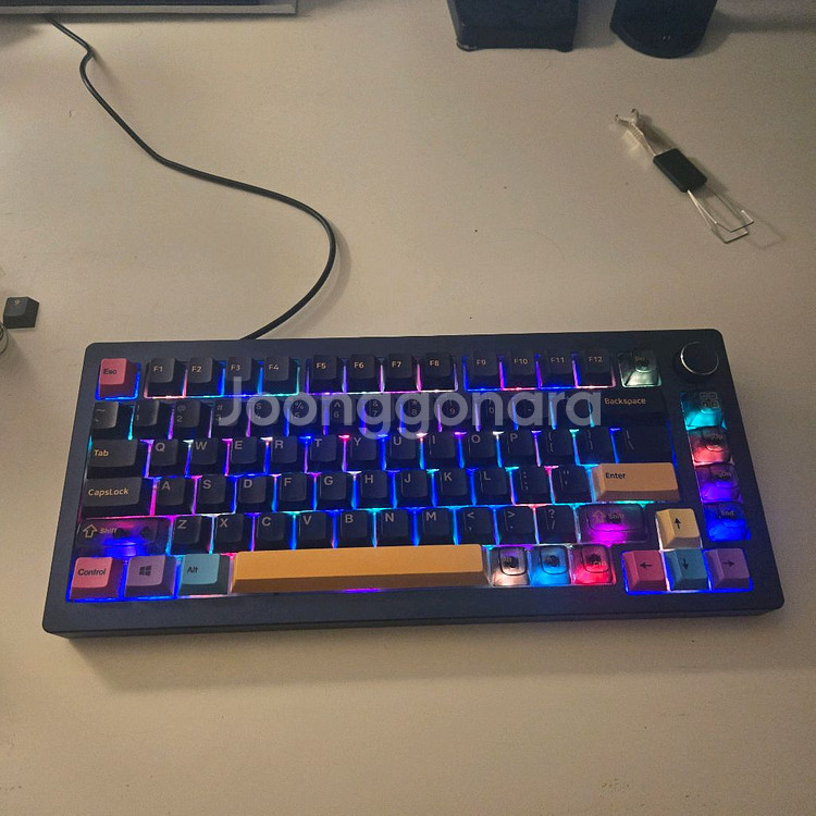 1주사용) spm al82b 올커스텀 알루미늄 키보드--3