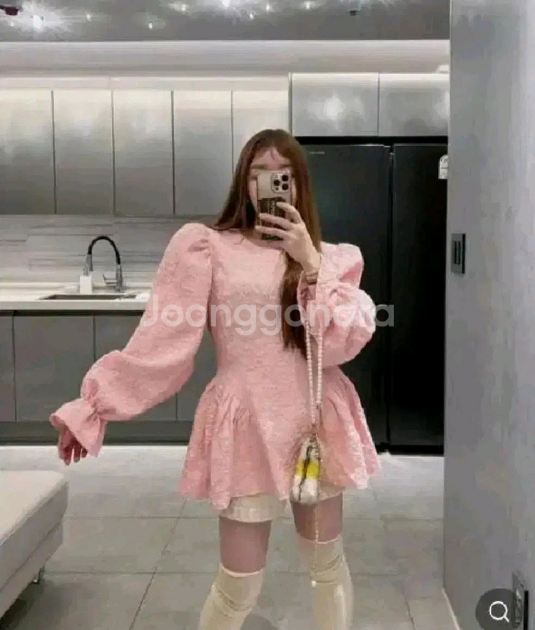 나나수 링클세실 블라우스 - 블랙 프리--0