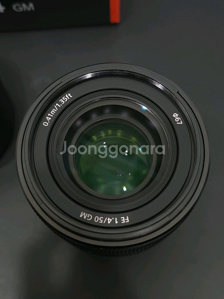 소니 FE 50mm F1.4 GM 렌즈--1