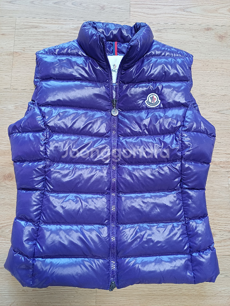 몽클레어 패딩쪼끼 신세계센텀한글택 정품!여자2사이즈66--0