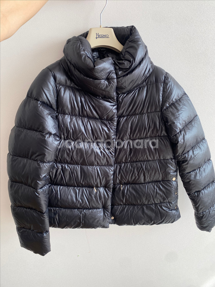 에르노 사이드 벤트 다운 패딩자켓 40사이즈--0