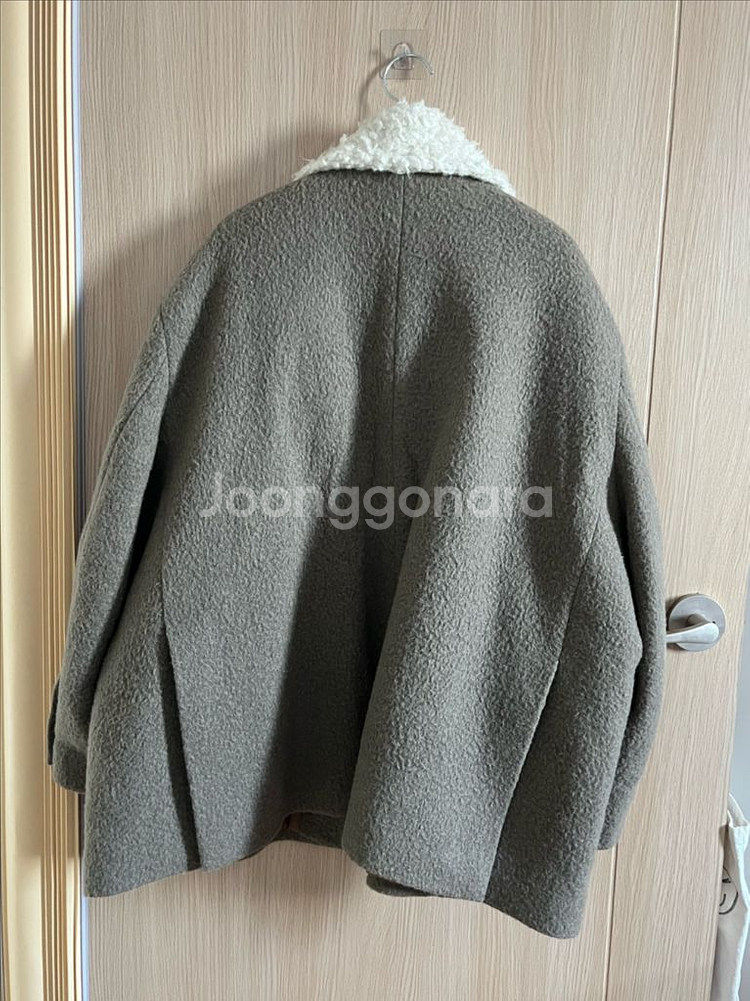 쏭스튜디오 지블링코트 지블링자켓 울코트 알파카코트--9