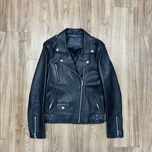 비바스튜디어 소가죽 라이더 자켓 우먼스