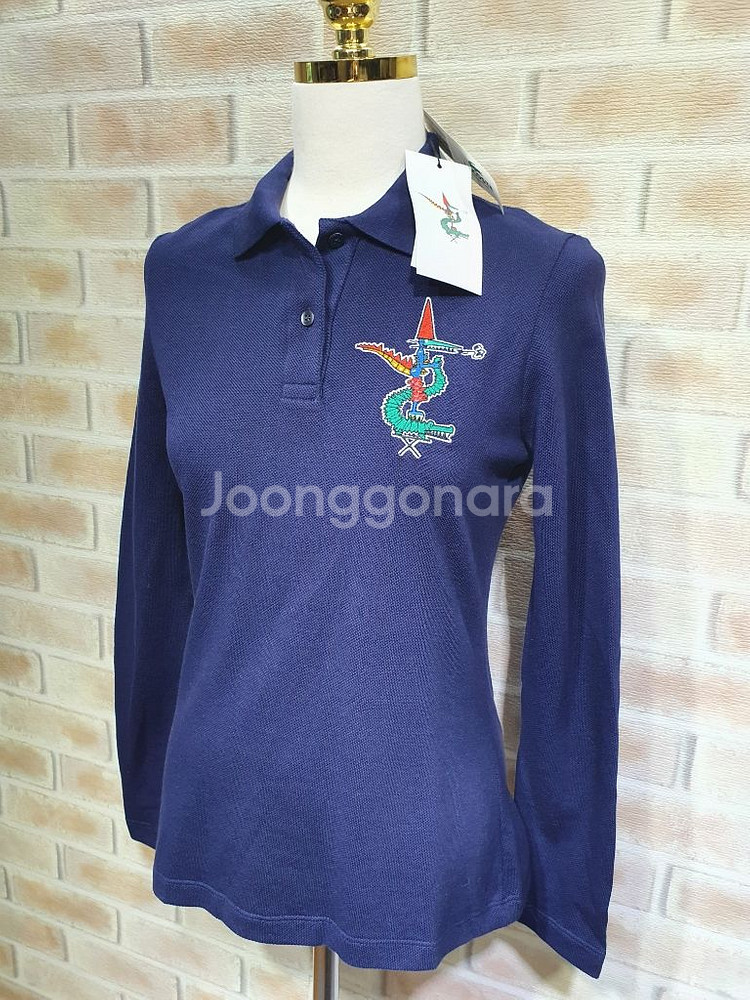 택부착 라코스테 by jean pual goude 긴팔--0