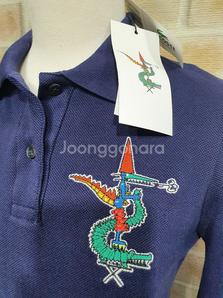 택부착 라코스테 by jean pual goude 긴팔--3