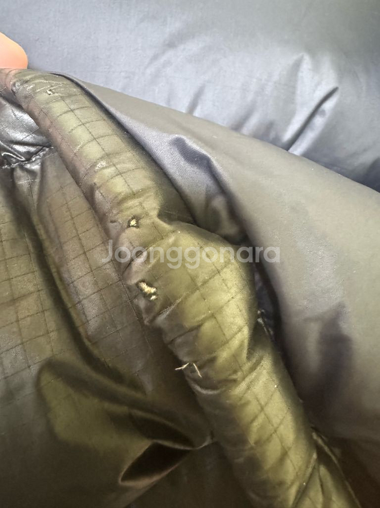 노스페이스 화이트라벨 패딩 조끼 XL--3