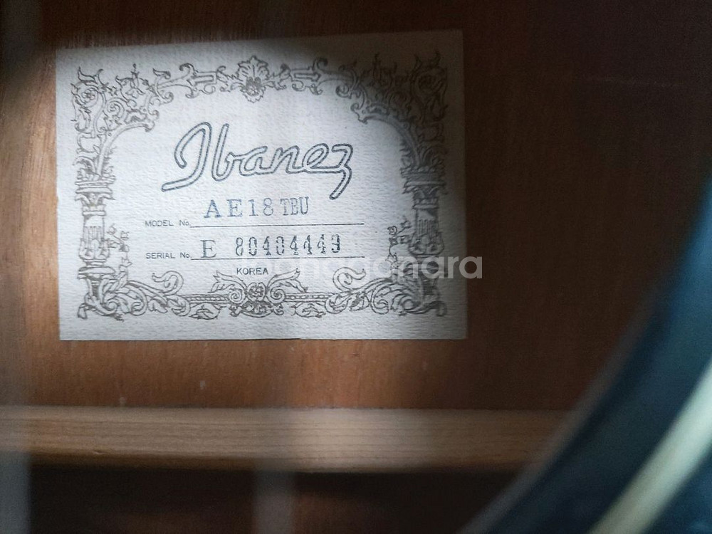 아이바네즈 픽업 통기타 + 가방--2