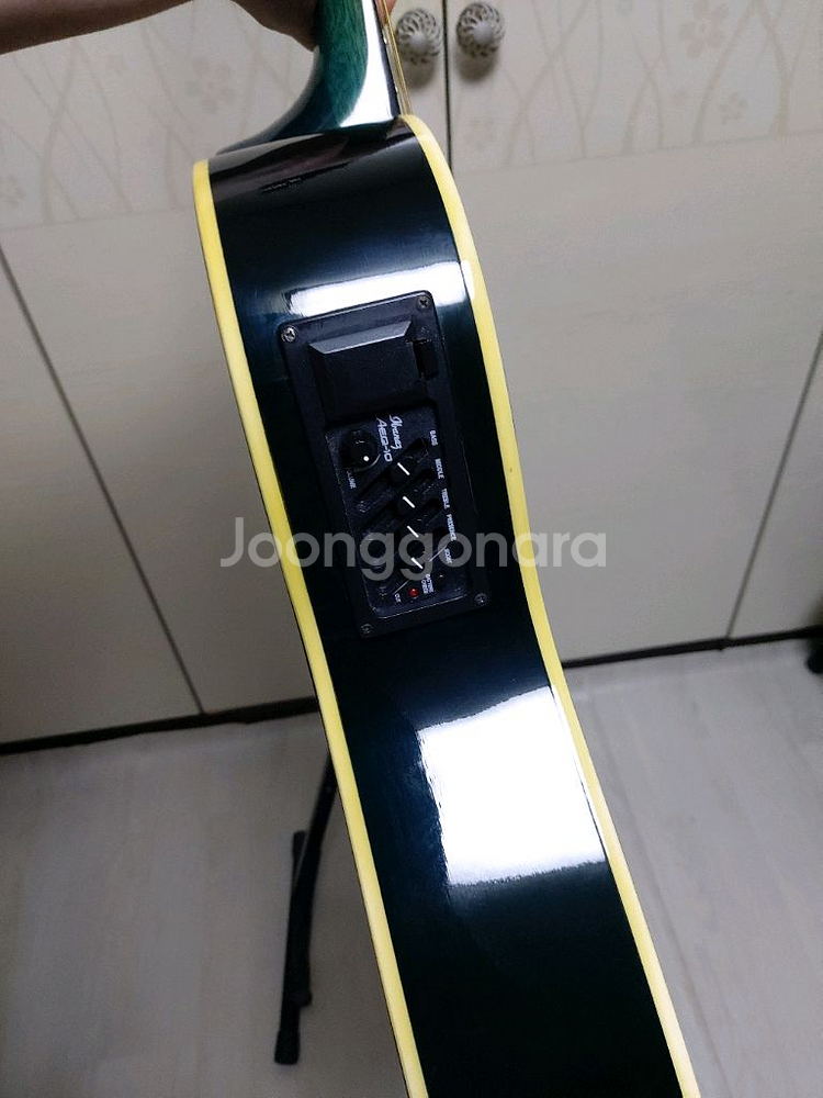 아이바네즈 픽업 통기타 + 가방--3