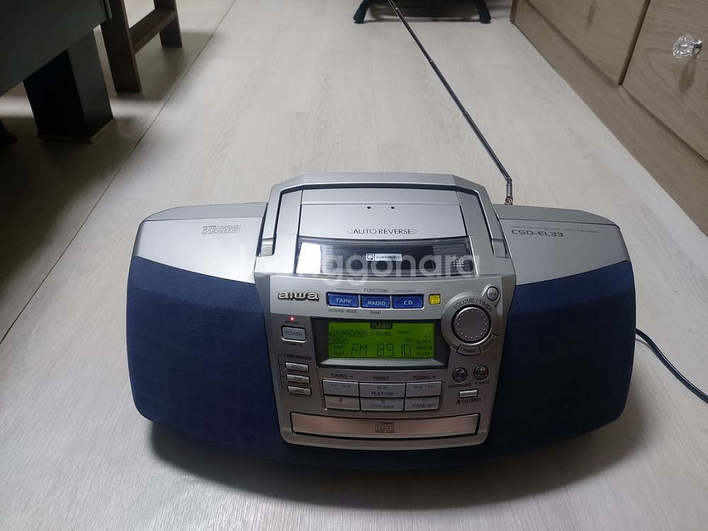 아이와 CSD-EL33 Vintage 컴펙트 레코더--0