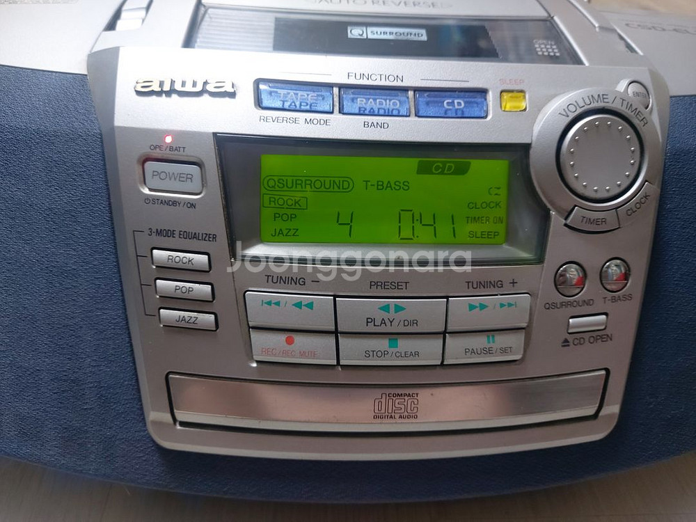 아이와 CSD-EL33 Vintage 컴펙트 레코더--1