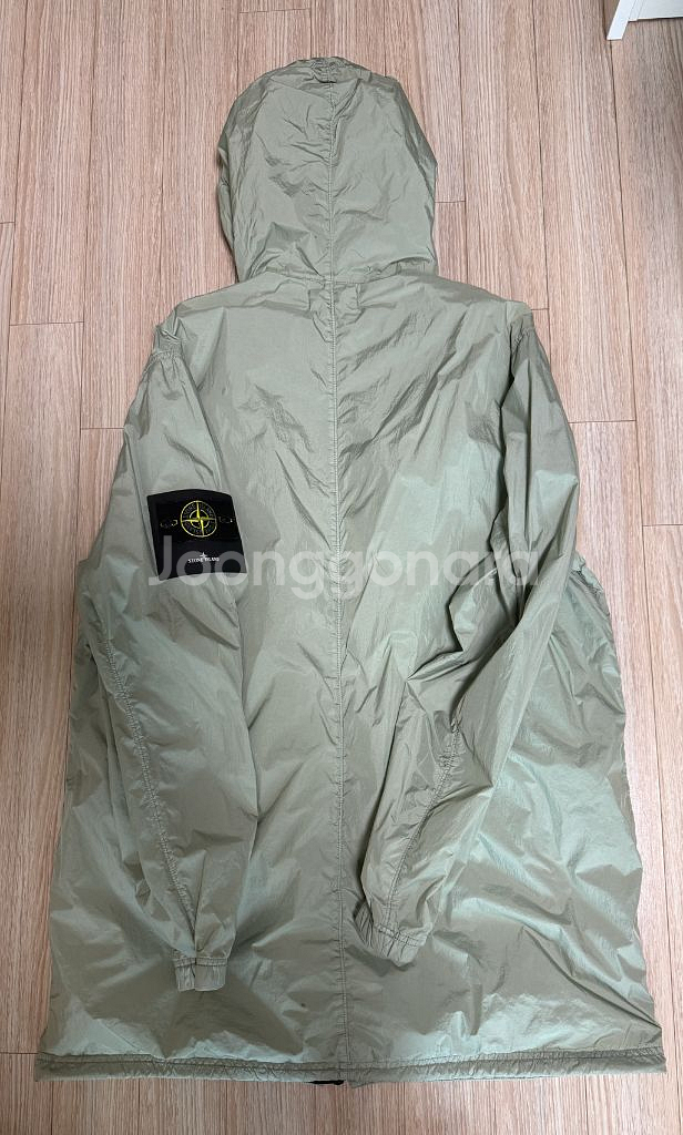 스톤아일랜드 크링클랩스ny 바람막이 L사이즈--4