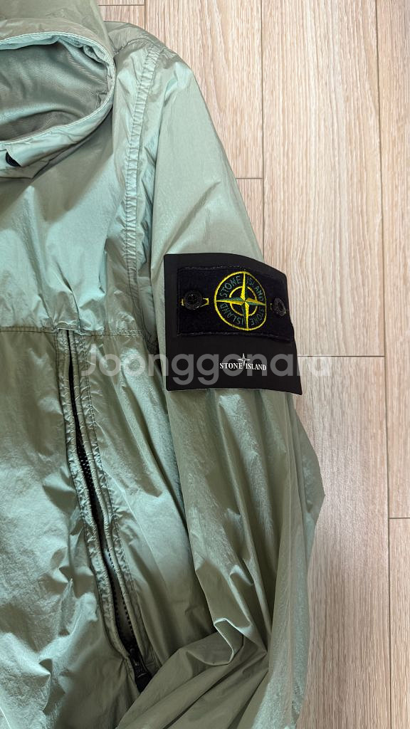 스톤아일랜드 크링클랩스ny 바람막이 L사이즈--3
