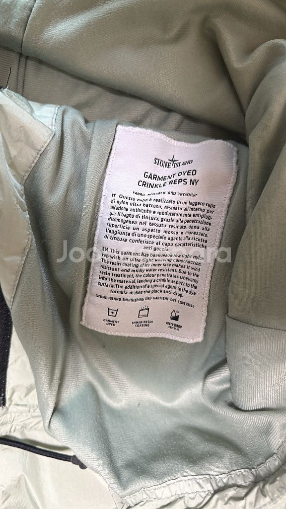 스톤아일랜드 크링클랩스ny 바람막이 L사이즈--6