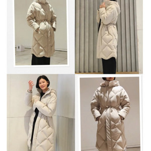 아이더 롱패딩 구스다운 M 새상품