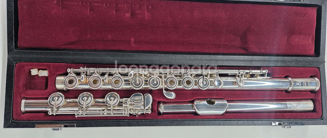 플룻플릇야마하YFL-581H 헤드수제/바디실버--0