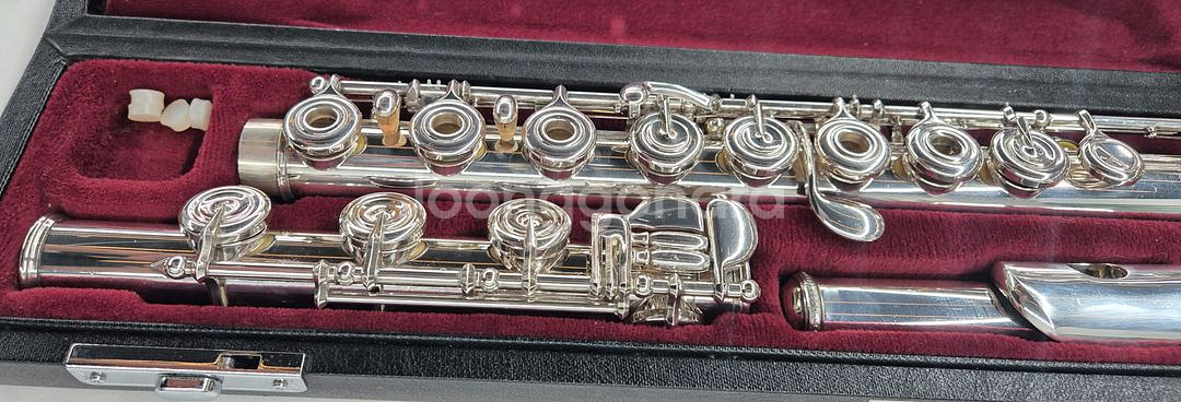 플룻플릇야마하YFL-581H 헤드수제/바디실버--1