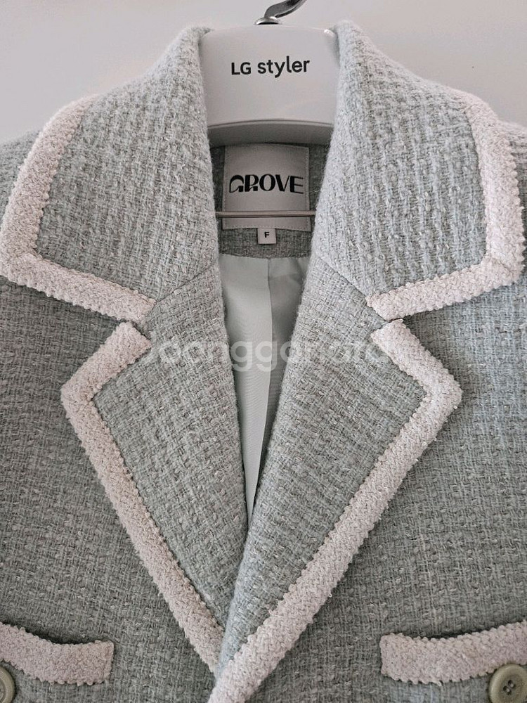 그로브스토어 트위드자켓--1