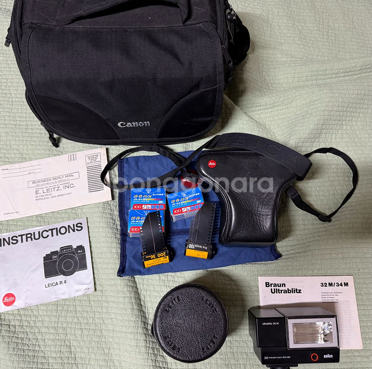 라이카 R4 바리오엘마 35-70 브라운플래시--0