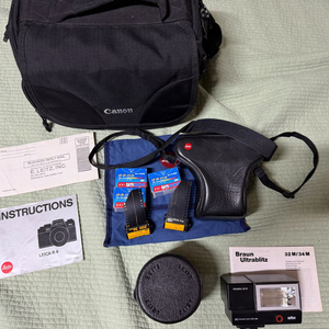 라이카 R4 바리오엘마 35-70 브라운플래시