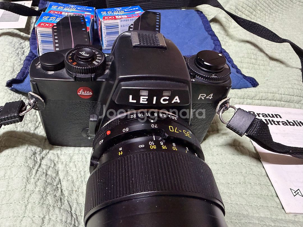 라이카 R4 바리오엘마 35-70 브라운플래시--1