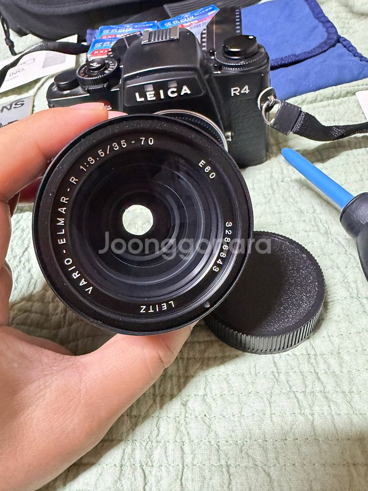 라이카 R4 바리오엘마 35-70 브라운플래시--4