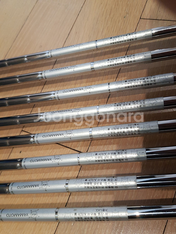 초급용 일제수제 단조아이언 5~PAS(8)세트 판매해요--7