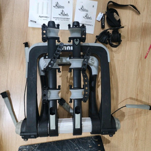 툴레 RaceWay 991 자전거 캐리어 3대 + 락