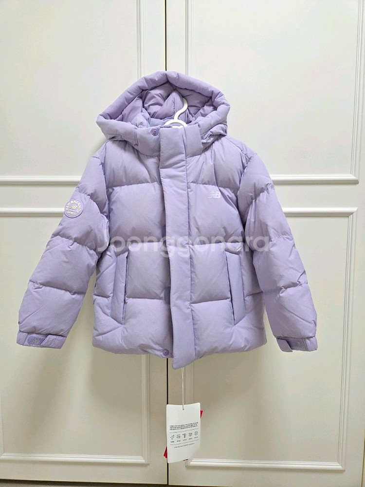 새상품 뉴발란스 유러피언 구스 숏패딩 120--0