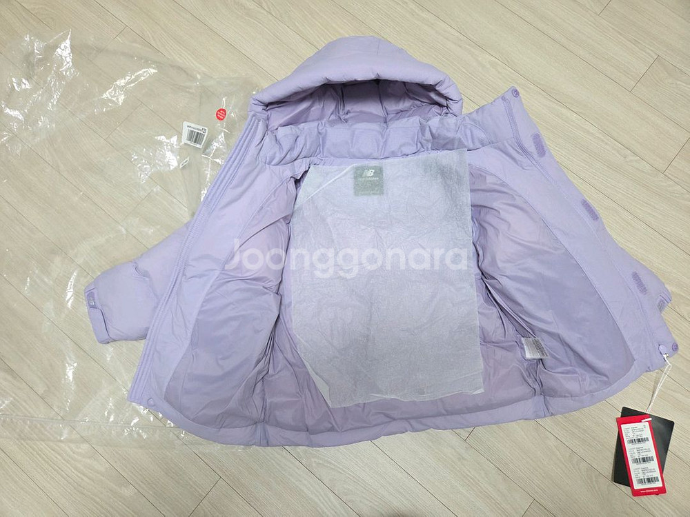 새상품 뉴발란스 유러피언 구스 숏패딩 120--2