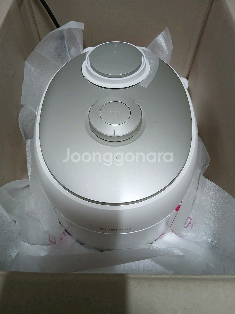 새상품 쿠첸 그레인 2.1초압+무압 IH압력밥솥 6인용--1