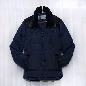 디젤 레더 요크 트랜스폼 다운 패딩조끼 자켓 (100)