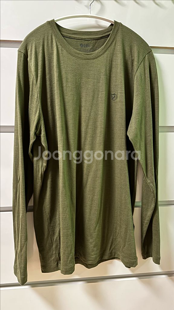 피엘라벤 25 남성 아비스코 울 LS 티셔츠 Mens L--0