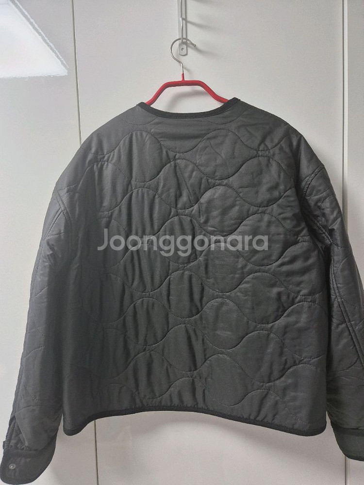 더엣지 fw 퀼팅 숏 패딩 자켓 블랙 55+가방--2